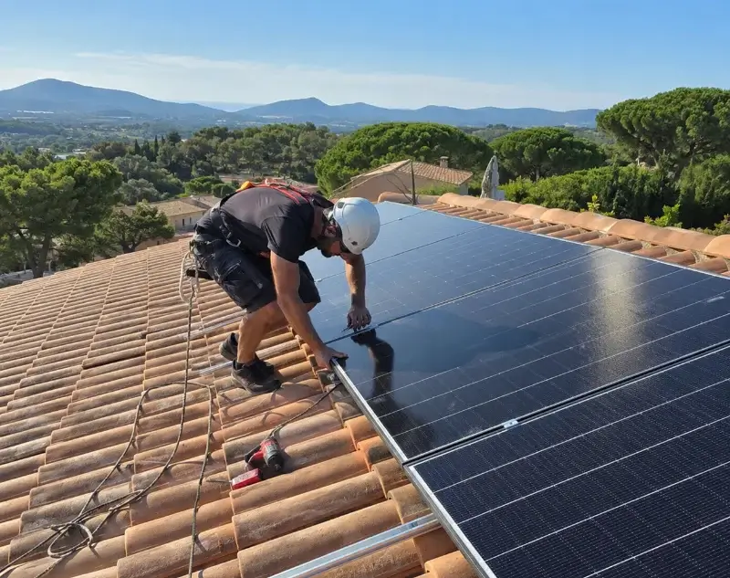Installateur panneaux solaires Preuschdorf — pose photovoltaïque sur toiture