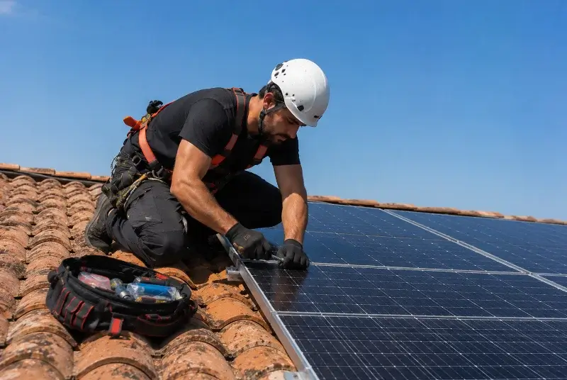 Maintenance et monitoring de panneaux solaires à Preuschdorf